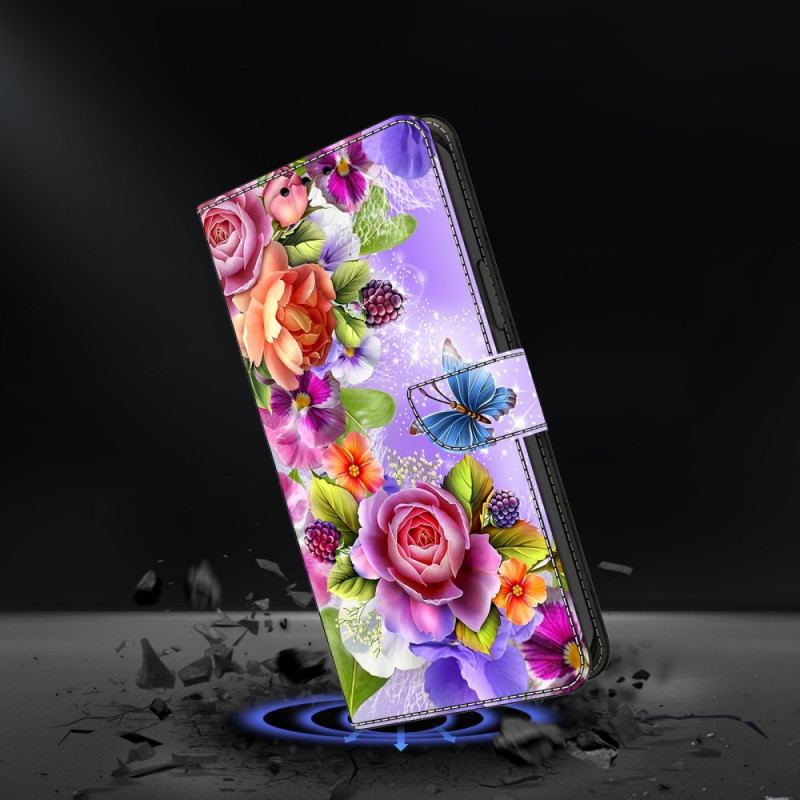 Housse Samsung Galaxy S26 Plus Fleurs Éblouissantes
