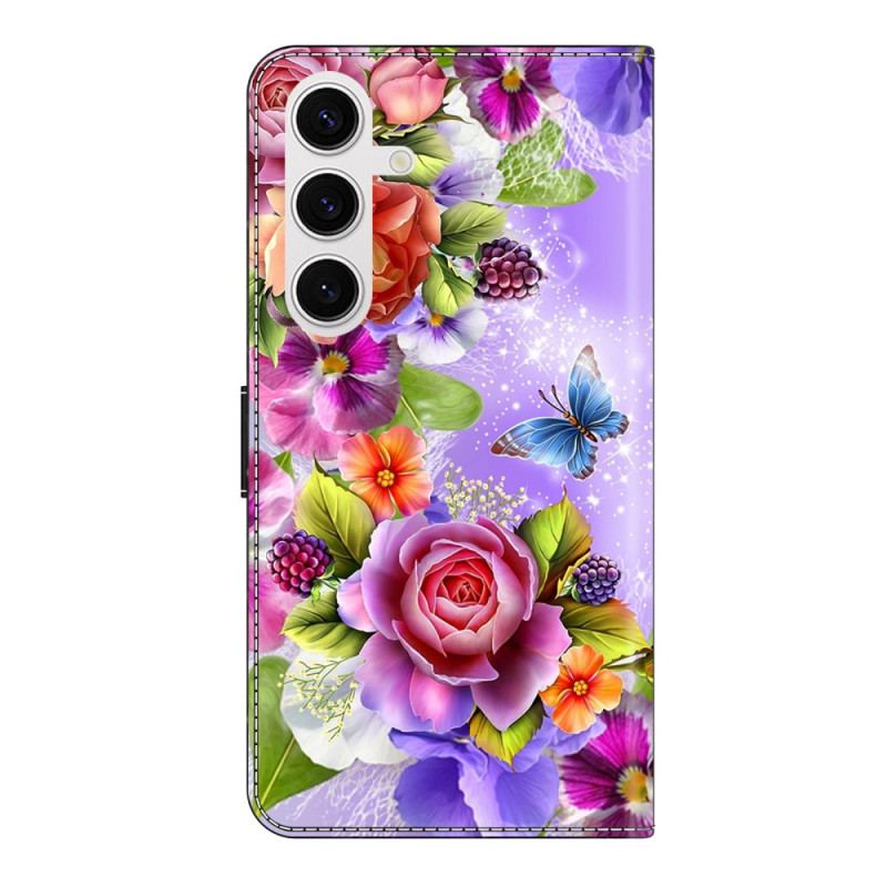 Housse Samsung Galaxy S26 Plus Fleurs Éblouissantes
