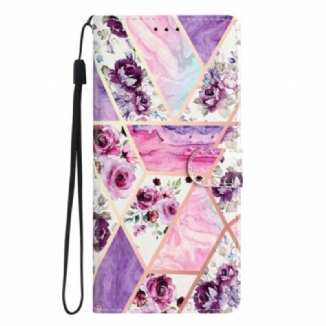 Housse Samsung Galaxy S26 Plus Fleurs Violettes