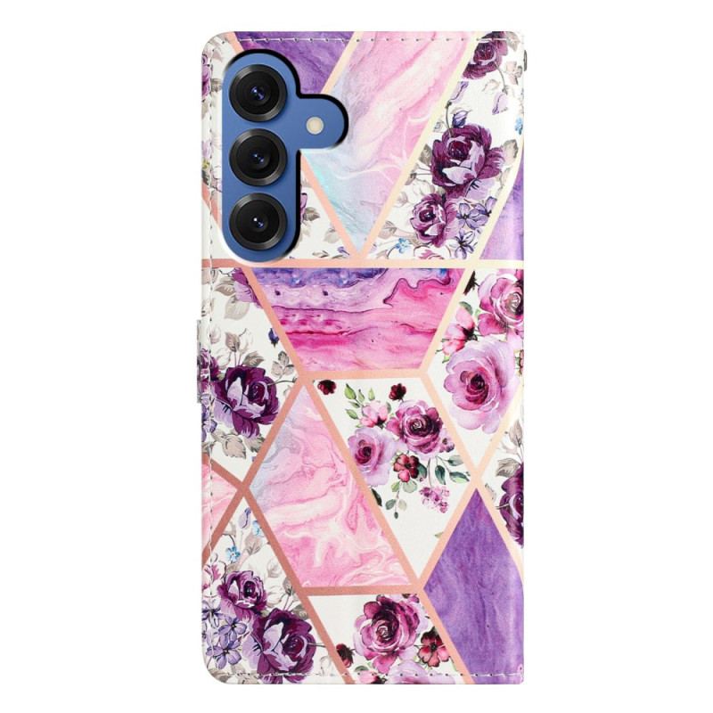 Housse Samsung Galaxy S26 Plus Fleurs Violettes