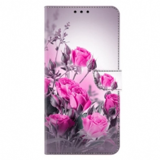 Housse Samsung Galaxy S26 Plus Fleurs Violettes