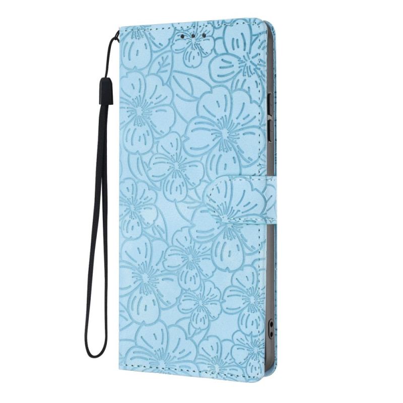 Housse Samsung Galaxy S26 Plus Gravure Fleurs de Cerisier