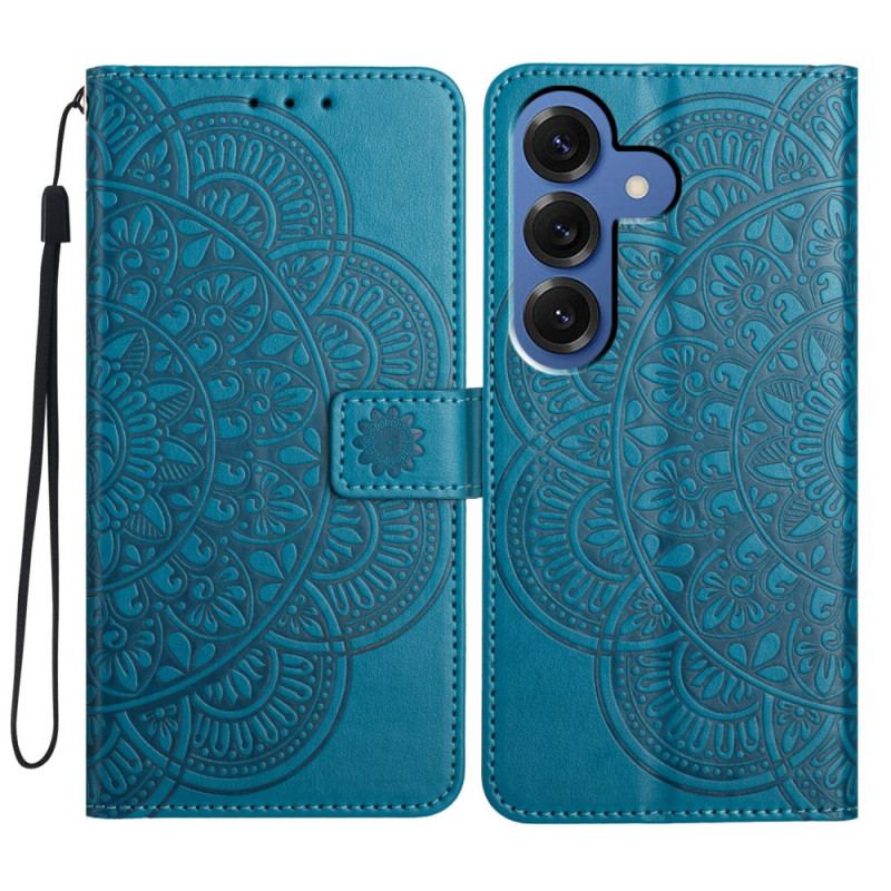 Housse Samsung Galaxy S26 Plus Gravure Mandala