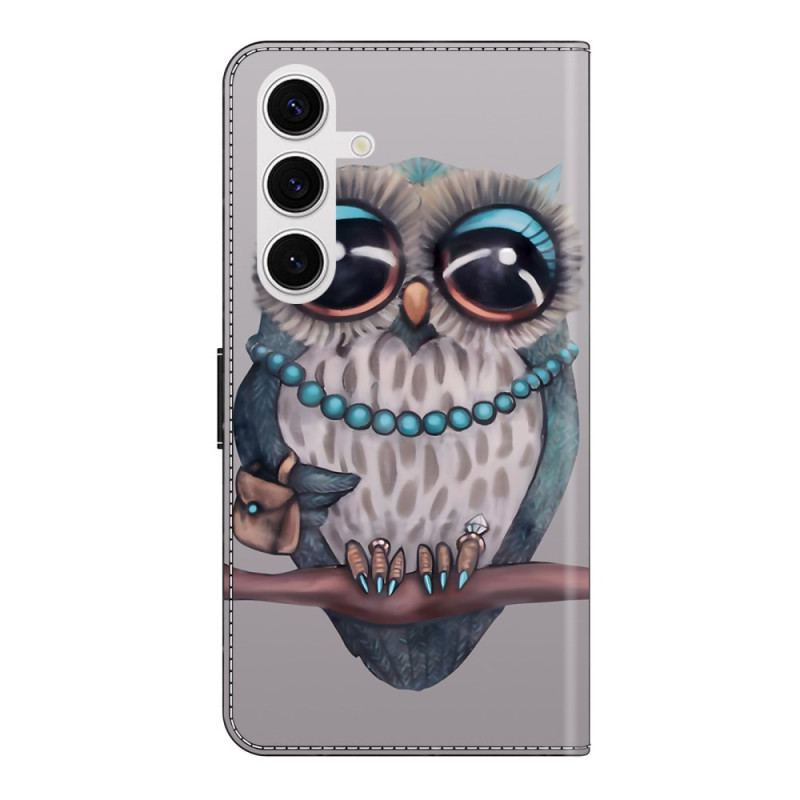 Housse Samsung Galaxy S26 Plus Hibou Collier