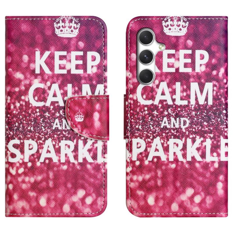 Housse Samsung Galaxy S26 Plus Keep Calm and Sparkle