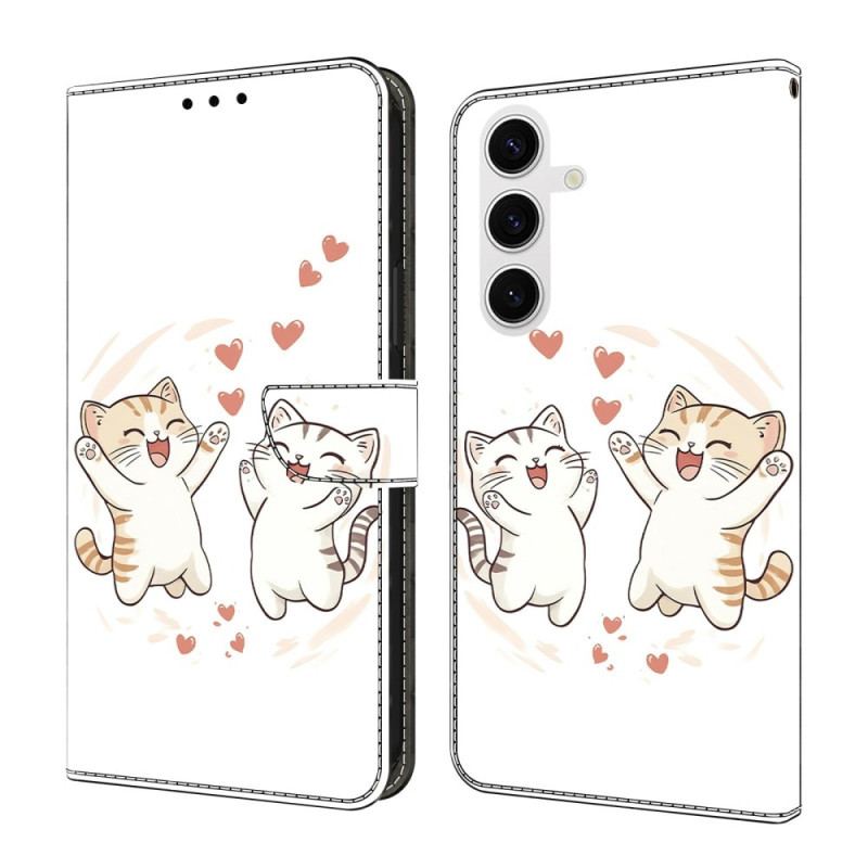Housse Samsung Galaxy S26 Plus Love Cats