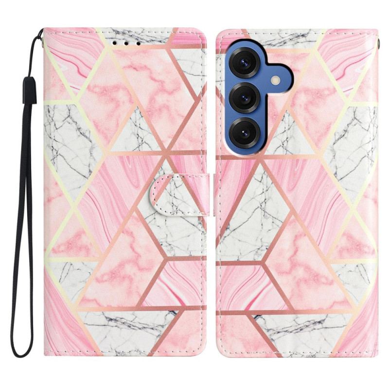 Housse Samsung Galaxy S26 Plus Marbre Rose