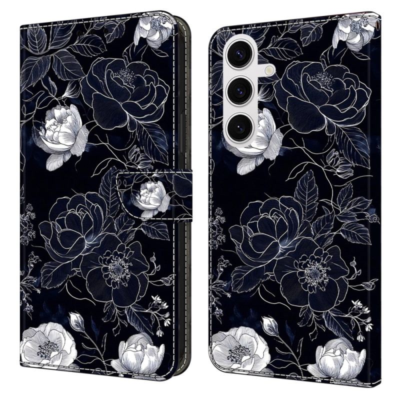 Housse Samsung Galaxy S26 Plus Motif Fleurs Vintage