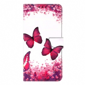 Housse Samsung Galaxy S26 Plus Papilllons Rouges