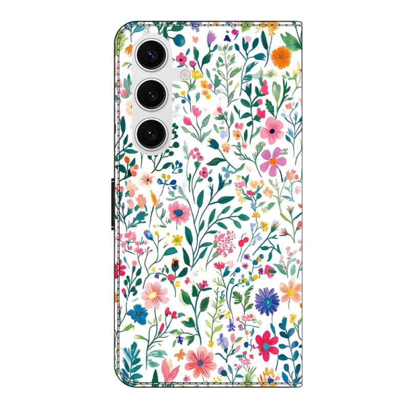 Housse Samsung Galaxy S26 Plus Petit Parterre Fleuri