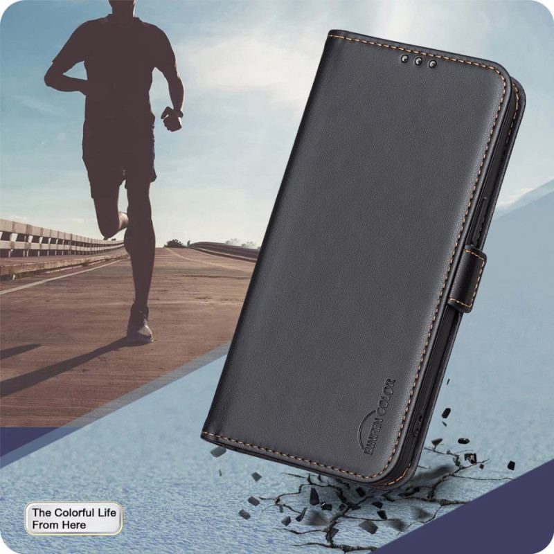 Housse Samsung Galaxy S26 Plus Simili Cuir BINFEN COLOR