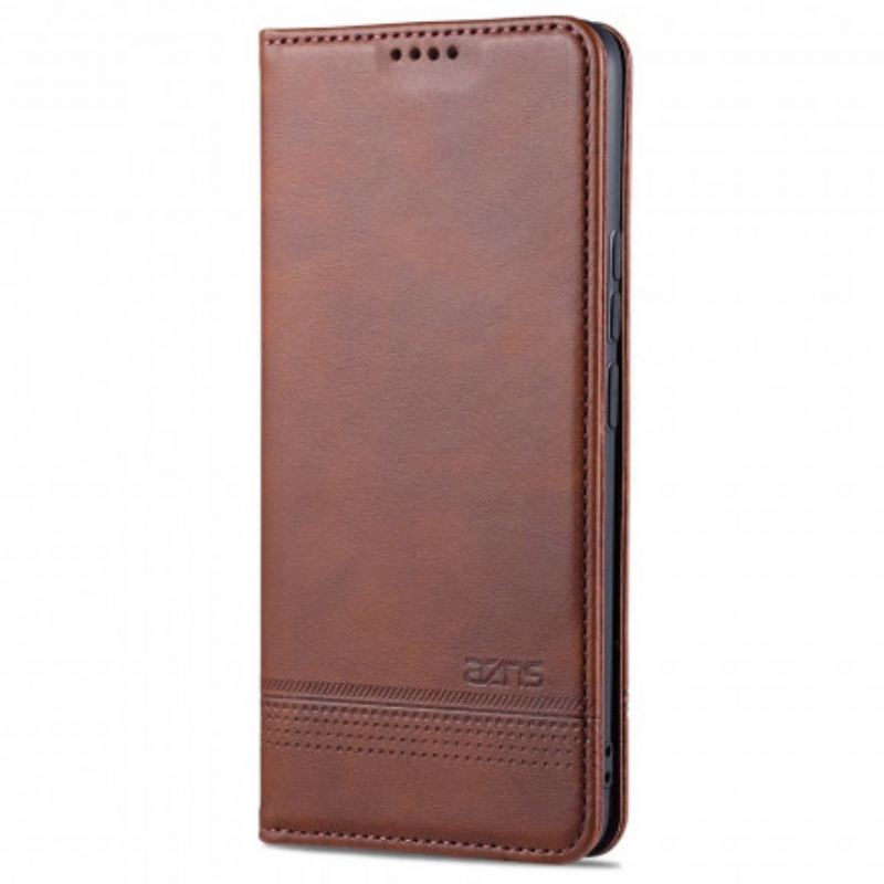 Flip Cover Realme 8 / 8 Pro Style Cuir AZNS