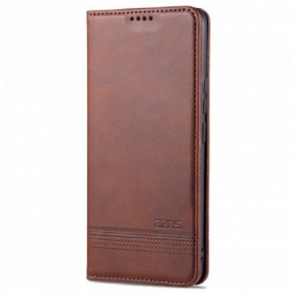 Flip Cover Realme 8 / 8 Pro Style Cuir AZNS