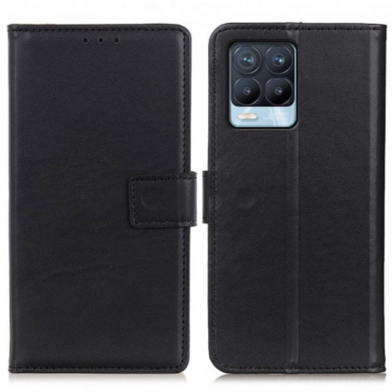 Housse Realme 8 / 8 Pro Simili Cuir Simple