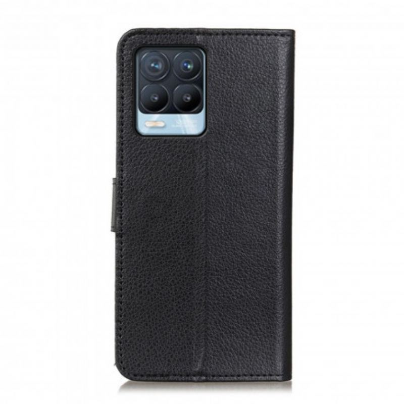 Housse Realme 8 / 8 Pro Simili Cuir Traditionnel