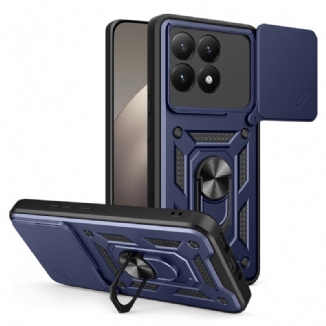 Coque Xiaomi 15T Couvercle Coulissant pour Caméra et Support