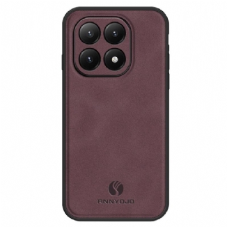 Coque Xiaomi 15T Effet Cuir PINWUYO