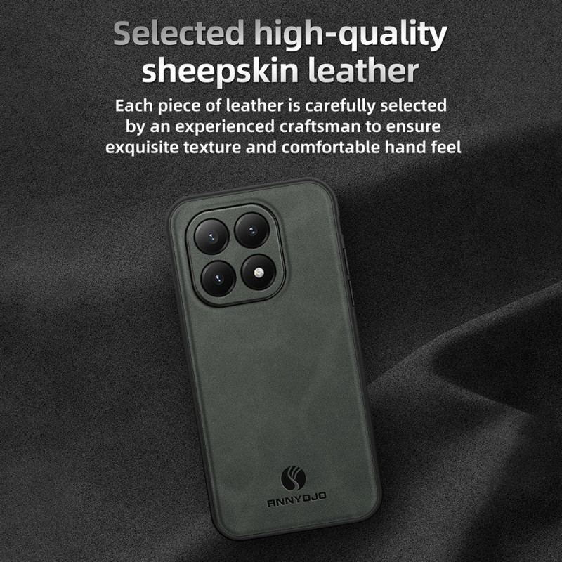 Coque Xiaomi 15T Effet Cuir PINWUYO