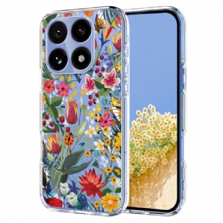 Coque Xiaomi 15T Transparente Florale