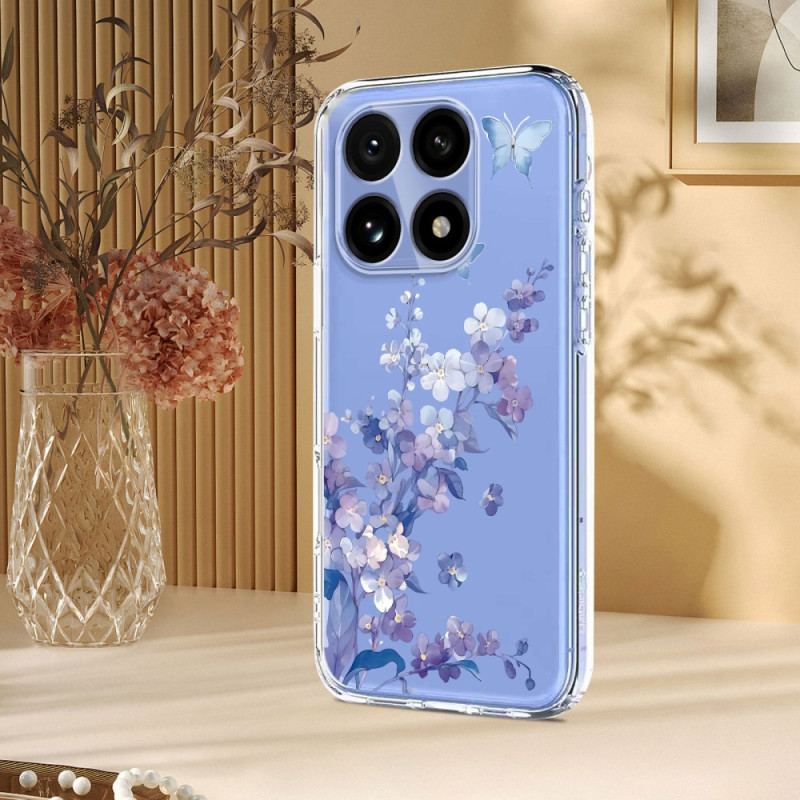Coque Xiaomi 15T Transparente Florale