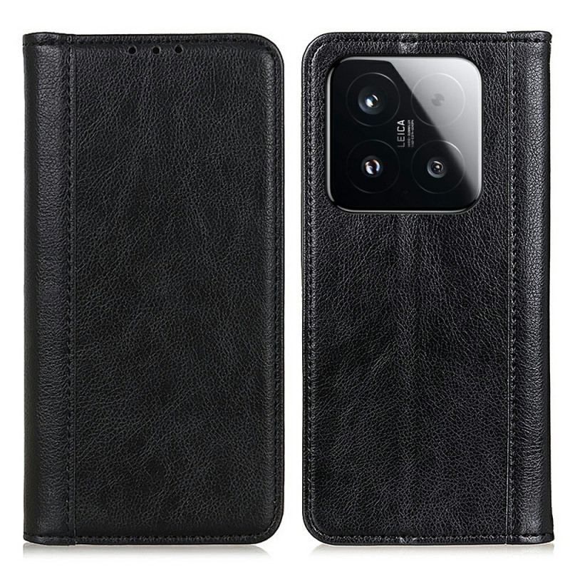 Flip Cover Xiaomi 15T Cuir fendu