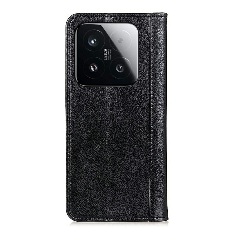 Flip Cover Xiaomi 15T Cuir fendu