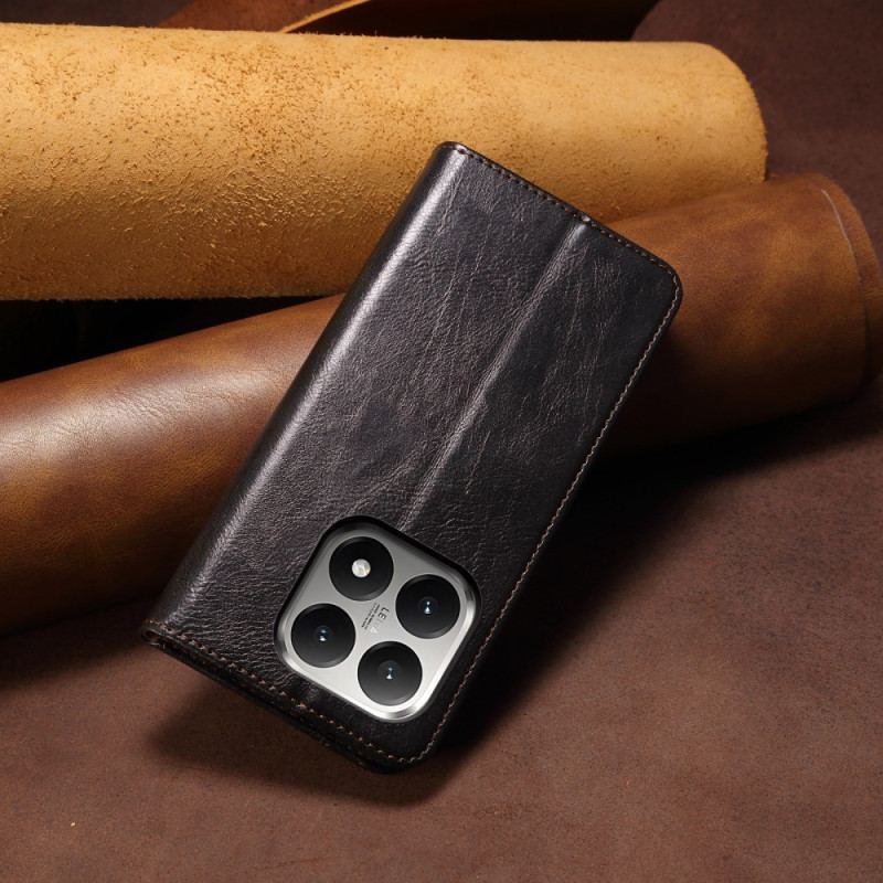 Flip Cover Xiaomi 15T Simili Cuir Ciré