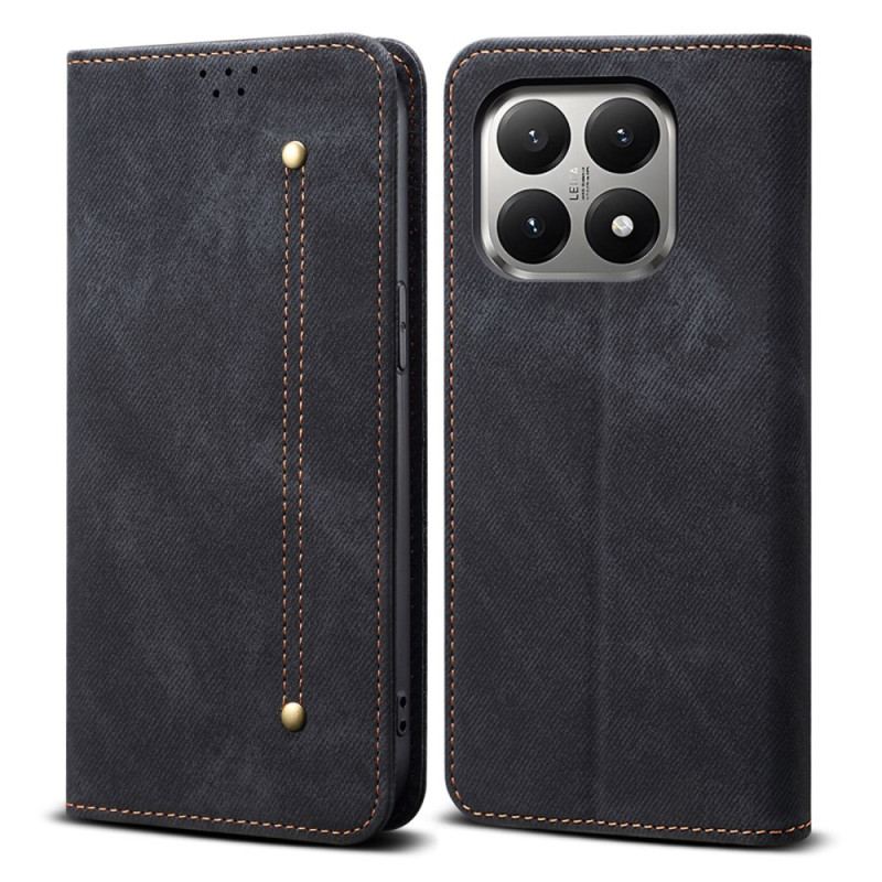 Flip Cover Xiaomi 15T Tisssu Jeans