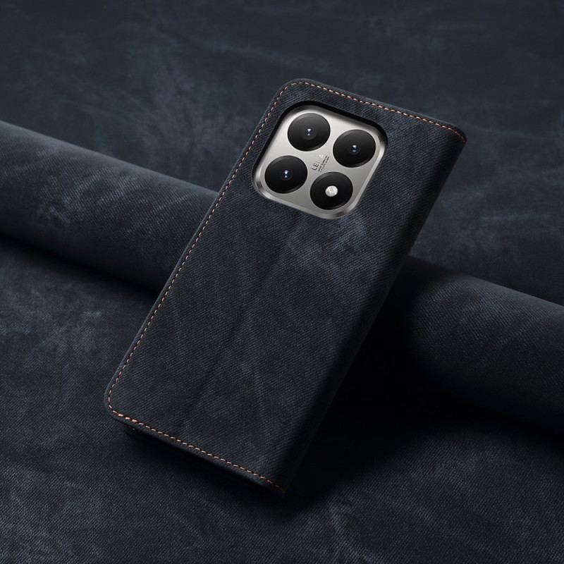 Flip Cover Xiaomi 15T Tisssu Jeans