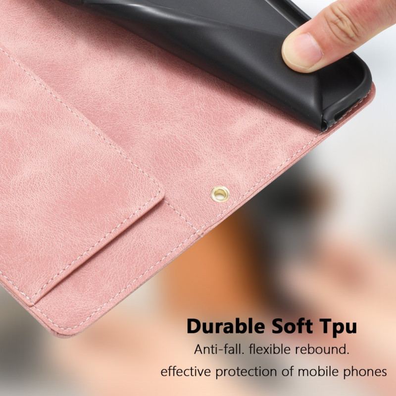 Housse Xiaomi 15T 5 Porte-Cartes Empreinte Florale