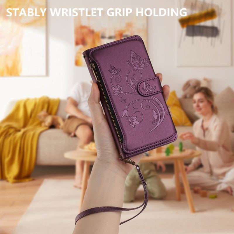 Housse Xiaomi 15T 6 Porte-Cartes RFID et Lanière