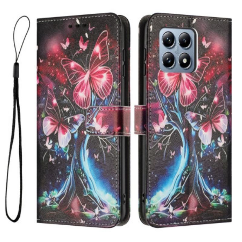 Housse Xiaomi 15T Arbre aux Papillons