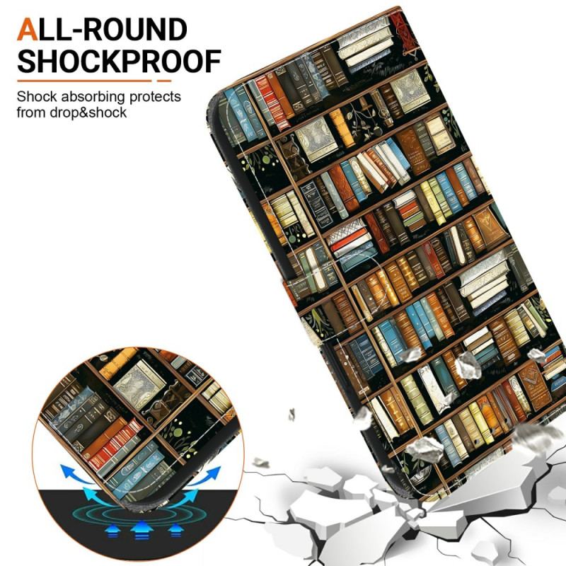 Housse Xiaomi 15T Bibliothèque