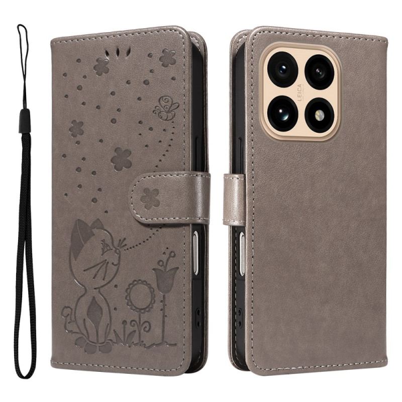 Housse Xiaomi 15T Chat et Abeille