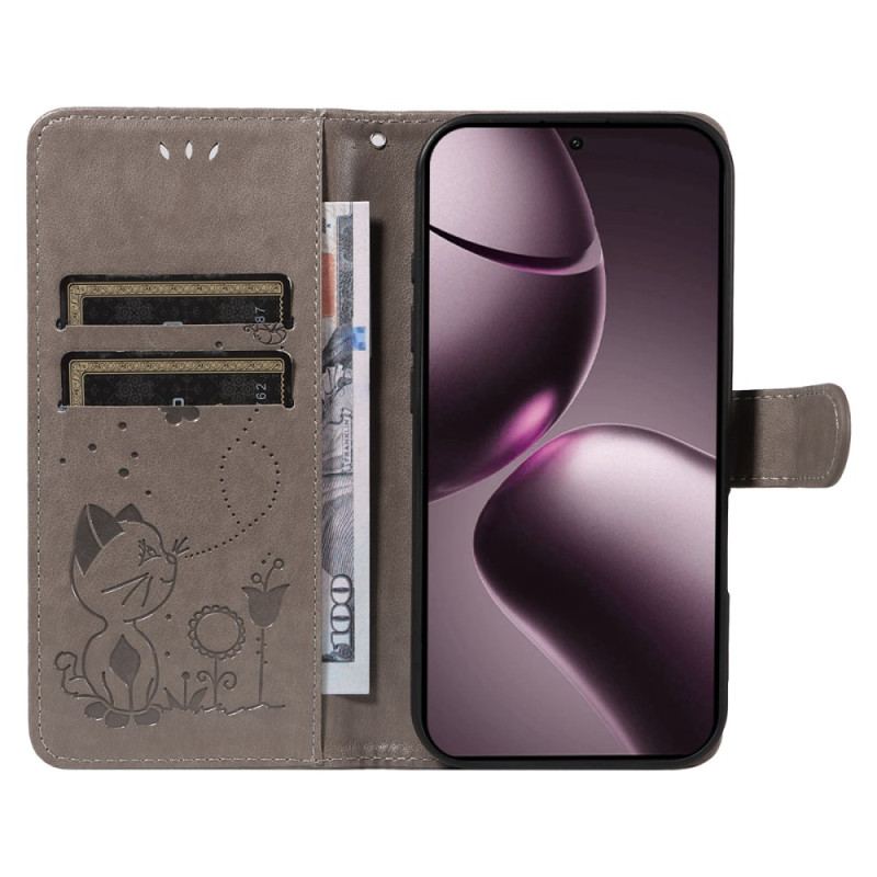 Housse Xiaomi 15T Chat et Abeille