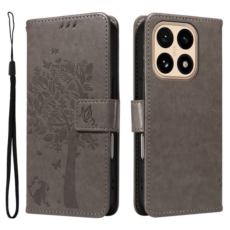 Housse Xiaomi 15T Chat et Arbre