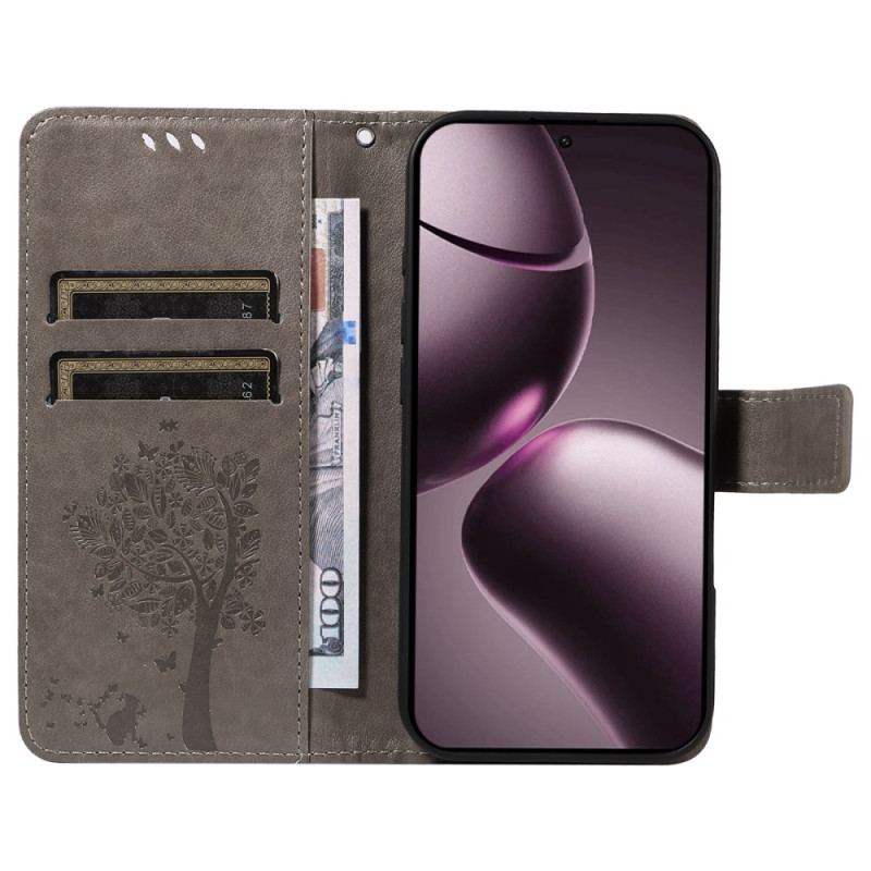 Housse Xiaomi 15T Chat et Arbre