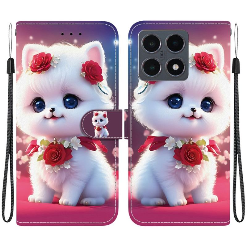 Housse Xiaomi 15T Chat et Roses
