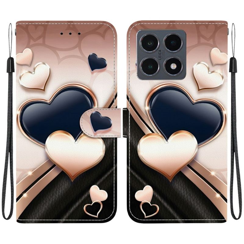 Housse Xiaomi 15T Coeurs