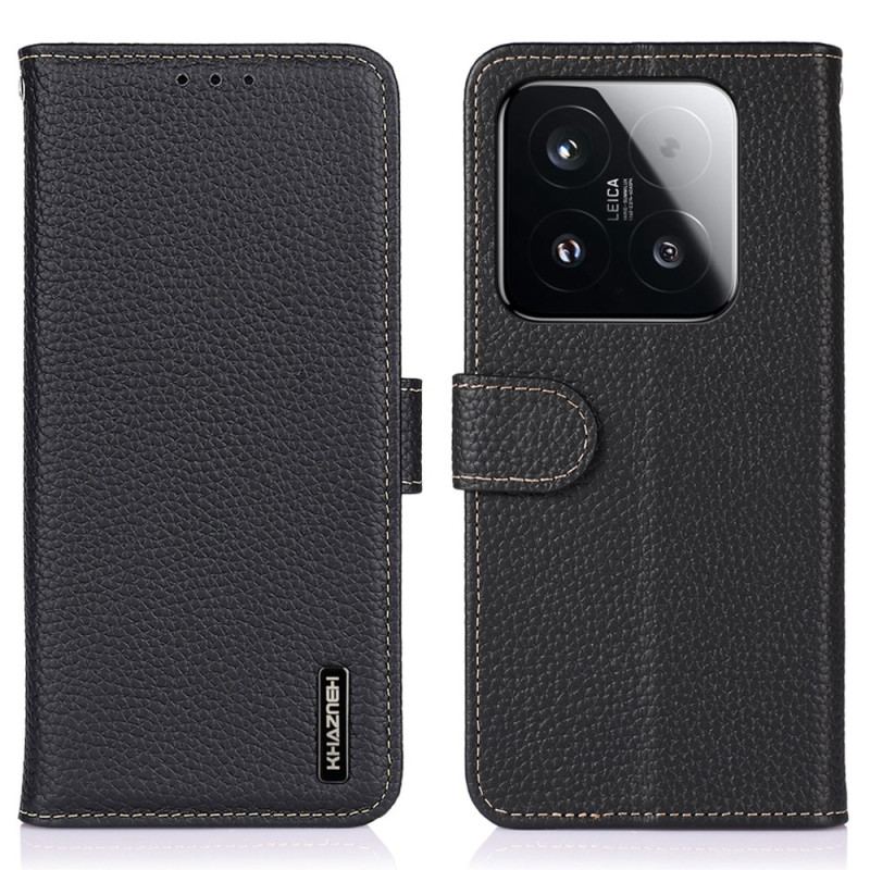 Housse Xiaomi 15T Cuir KHAZNEH