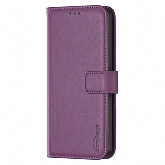 Housse Xiaomi 15T Effet Cuir BINFEN COLOR