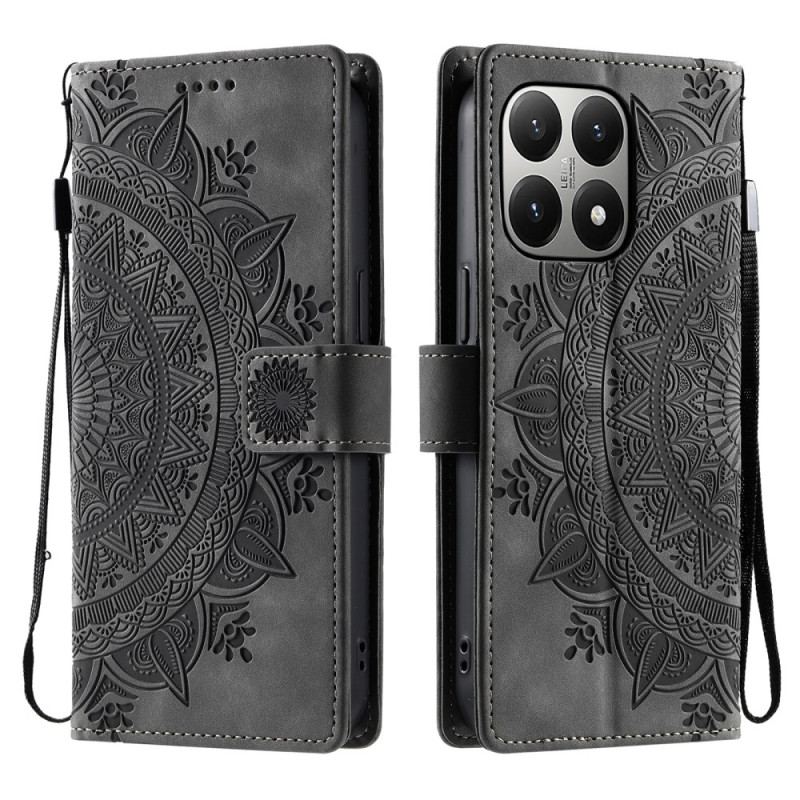 Housse Xiaomi 15T Effet Daim Mandala