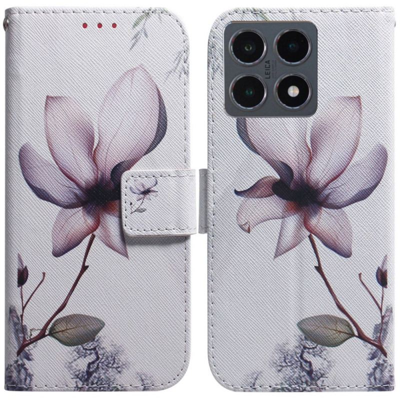 Housse Xiaomi 15T Fleur Rose