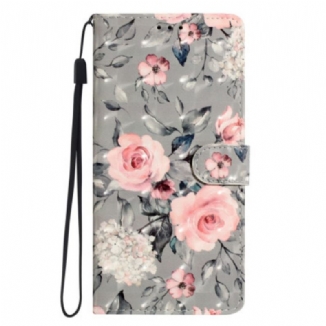 Housse Xiaomi 15T Fleurs Roses