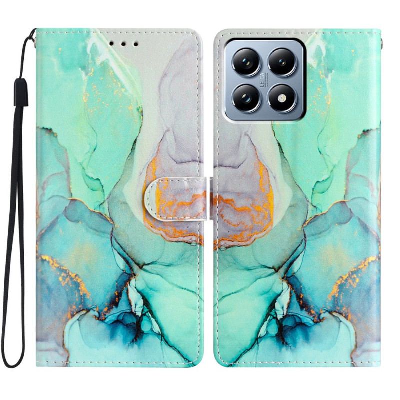 Housse Xiaomi 15T Marbre vert