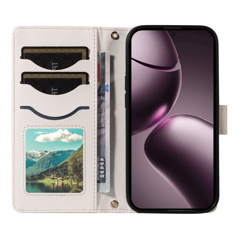 Housse Xiaomi 15T Matelassée avec Lanière et Bandoulière