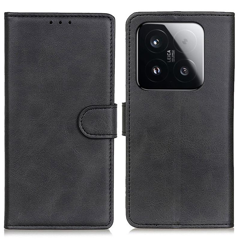 Housse Xiaomi 15T Simili Cuir Mat