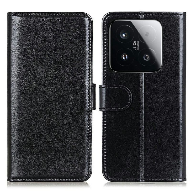 Housse Xiaomi 15T Simili Cuir Verni