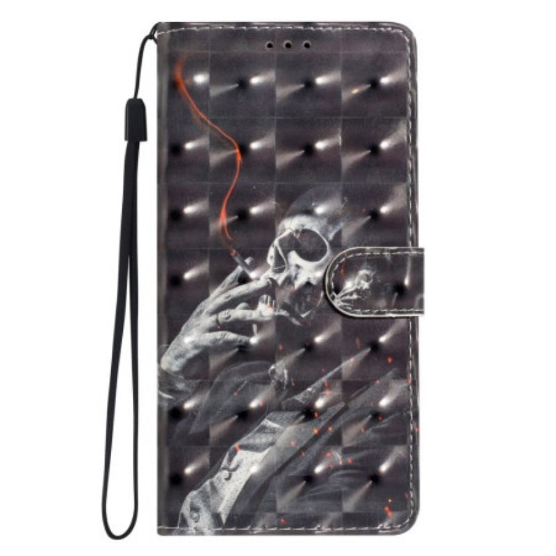 Housse Xiaomi 15T Squelette Fumeur