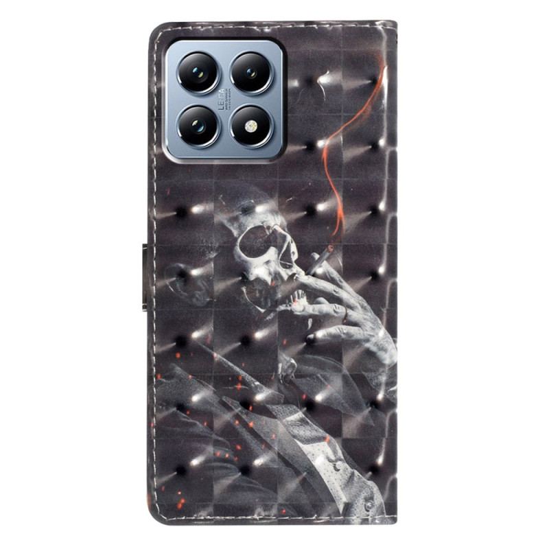 Housse Xiaomi 15T Squelette Fumeur